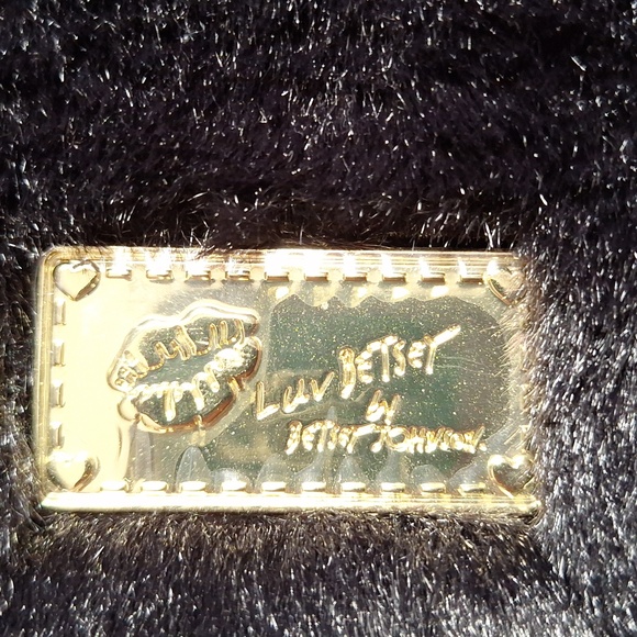 Betsey Johnson Luv black Unicorn Kitty Cat NWOT backpack - Picture 5 of 6